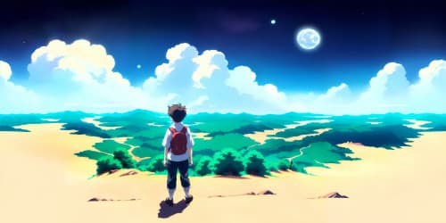 cosmic sky_bright clouds_night