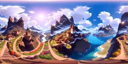 castles in snowmountains