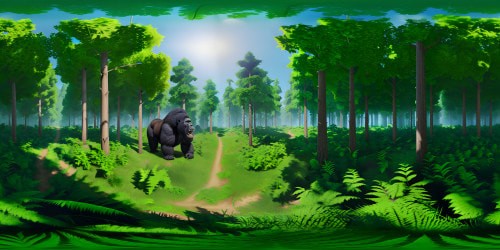 Gorilla tag vr forest map