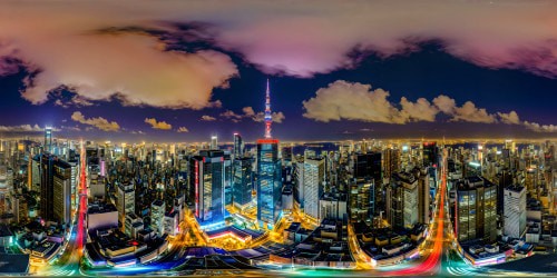 An incredibly detailed view of the neon-lit streets of Shinjuku at night, towering skyscrapers reflecting colorful lights, bustling crowds amidst sleek, modern architecture, ultra high resolution capturing every intricate detail of Tokyo's vibrant energy.