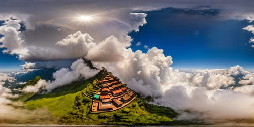 Beautifulancient India village