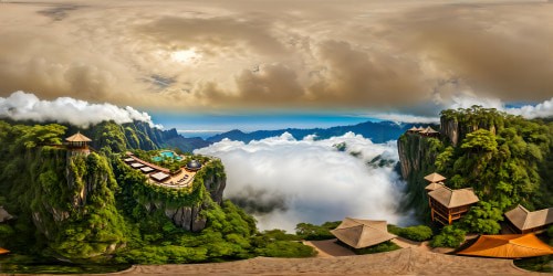 A sprawling, immaculately detailed zoo teeming with diverse habitats and animal enclosures, each meticulously crafted with lifelike precision, vibrant foliage, gleaming pathways, and flawless architectural structures.