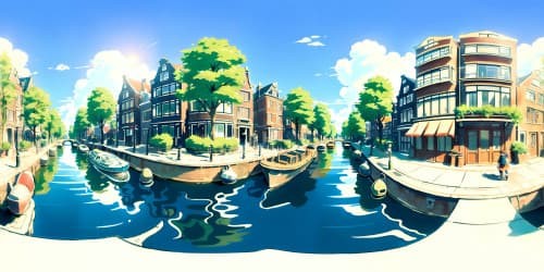 amsterdam canals  rivers water front