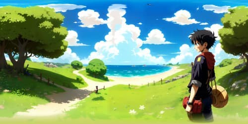 one piece character Luffy