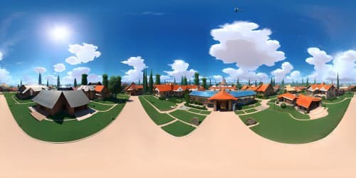 Pixar-style, exaggerated feline features, lush texture, focus on subtle fur gradations. VR360 view, vivid sky hues, cloud forms mimicking feline traits. Stunning VR360 detail, emphasis on light-play.