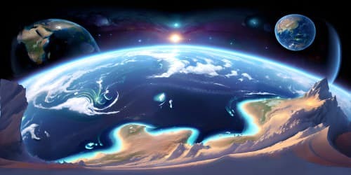 view of earth from iss