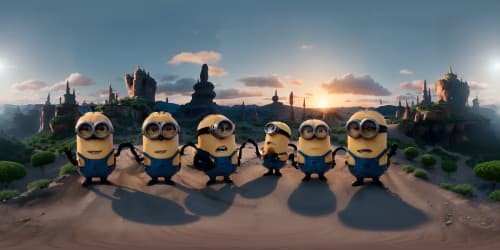 (characters) Minions in Despicable on the Moon