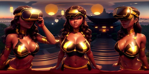 Ultra high-resolution masterpiece, VR360 scene, sprawling Asian landscapes. Bamboo forests, cherry blossom canopies, towering Mount Fuji, misty valleys. Traditional temples, pagoda rooftops, stone lanterns. Pixar-style visuals, vibrant colors, exaggerated proportions, stylized details. Best quality VR360 panorama, immersive Asian beauty.