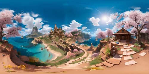 VR360 masterpiece, quality supreme, dense pixel detailing, ultra-high resolution, intricate grand scenes, detailed foreground, sharp immersive VR360 views