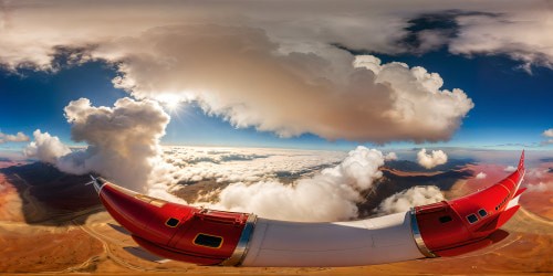 A flawless, ultra high-resolution digital artwork portraying Florentin Will seated majestically atop a red rocket amidst a vast, bloodsoaked desert.