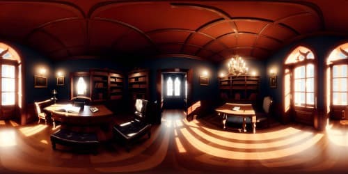 creepy cosy gothic library