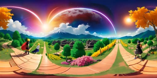 Uzumaki Naruto is fighting with Uchiha Sasuke at The Valley of the End.