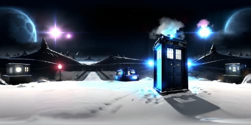 1 TARDIS in TVseries DOCTOR WHO LOCATED 