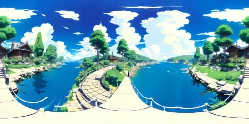 Nouveau art-inspired VR360 masterpiece, ultra-high resolution, complex tessellations. Vivid, breathtaking color details in VR360 panorama. Exceptional pixel clarity, intricate Nouveau designs, world-class quality. No seins nue.