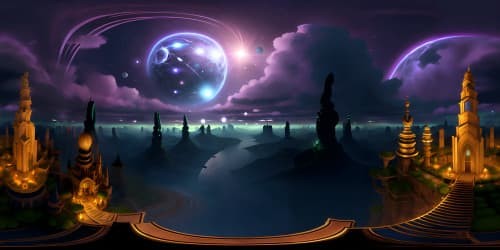 new york city at night skyview