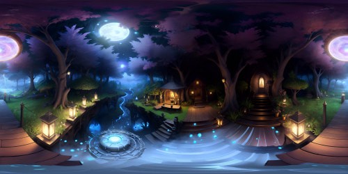 Raining balls of steel over a crystal lake 