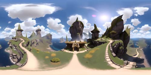 2 females fighting a dragon