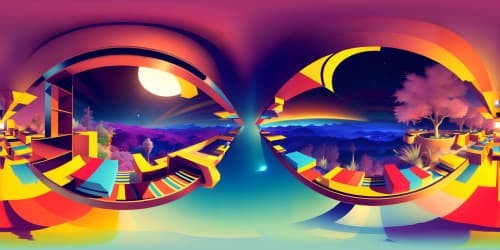 Immaculate masterpiece, VR360 ultra-high resolution, meticulously detailed, flawless digital painting technique, VR360 breathtaking visual immersion