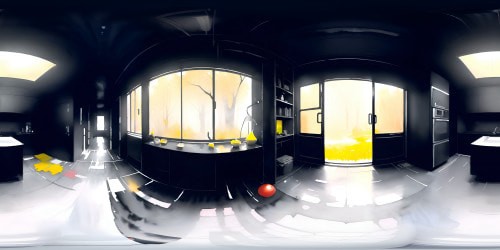 Masterpiece quality VR360, empty black void, ultra high resolution. Purity of absolute darkness, unparalleled detail in obscurity. Minimalist style, intense absence of objects, maximizing immersion in the void. Emphasizing VR360 serenity, simplicity.