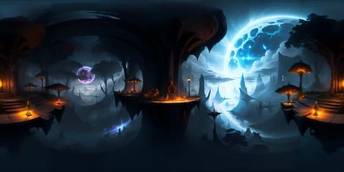 a black cat swimming in red water