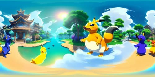 Pokemon character Psyduck