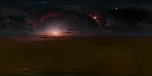 Ultra high-resolution VR360, masterpiece of Silent Hill inspired ambiance, misty landscapes, thick fog, decaying structures, dark night sky, nightmare landscape. Style: photo-realistic with a touch of horror, eerie glow from the moon. 