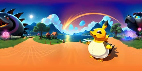 Pokemon character Psyduck