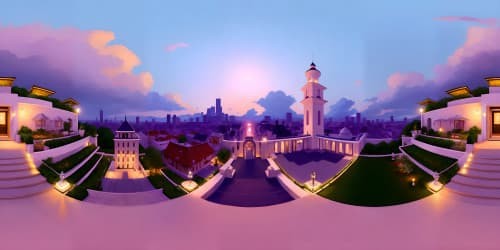 cozy apartment with city view