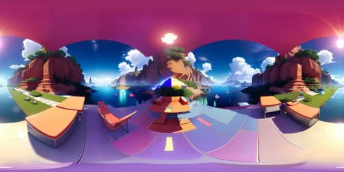 Masterpiece quality, ultra high-resolution VR360 scene. Crystal clear detail, richness of color, finesse in light-play. Dazzling, breathtaking expansiveness, depth for immersive VR360 experience.