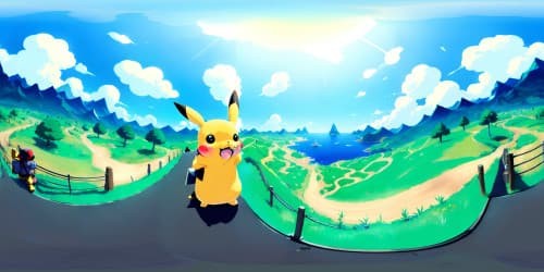 Pikachu ON A SNOWBOARD