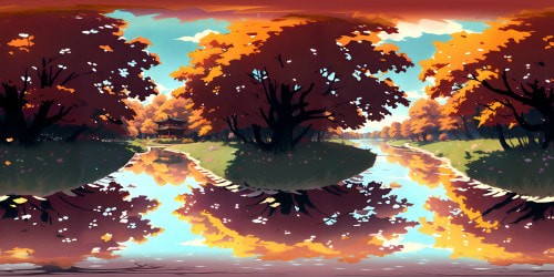 VR360 tranquil lake, lush forest canvas, masterpiece in pastel hues, impressions of nature's serenity. Towering trees enrobed in thin mist, leafy canopy, soft daylight filtered beauty. VR360 Chinese ink elegance, solitary boat on poised river, wisp-like clouds drifting. Ultra high res, classical grace embodied.