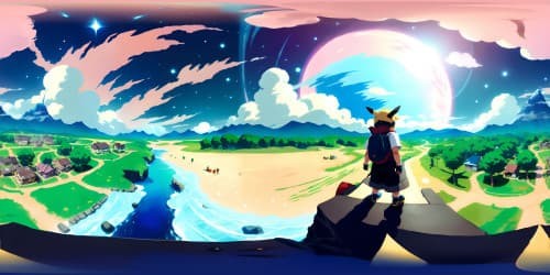 Pikachu pokemon character on a snowboard