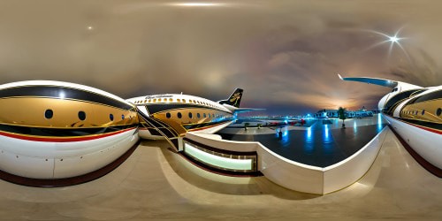 Custom private airplane full size Boeing rock ‘n’ roll  palace