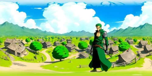 one piece character Zoro.