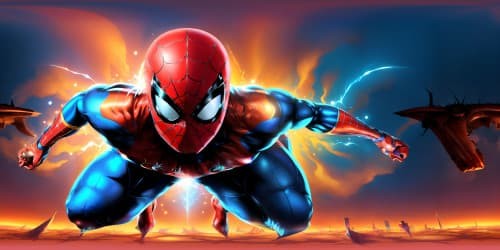 Spiderman (whole body view)