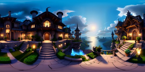 modern home with a cat