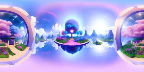 labyrinthian japanese teagarden space station