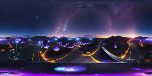 spiritual galaxy purple