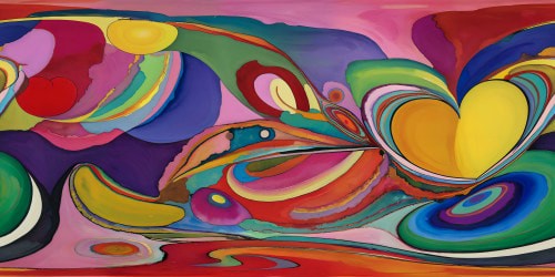 A panoramic view of a vast and intricate cosmic ballet, shimmering nebulae and swirling galaxies against the velvet backdrop of space, a flawless high-resolution symphony of celestial love.