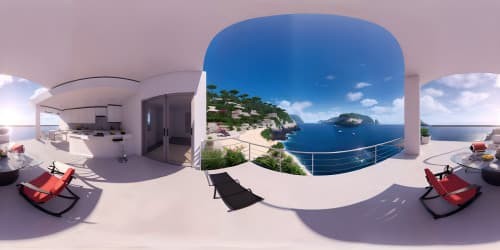 italian coast balcony view view