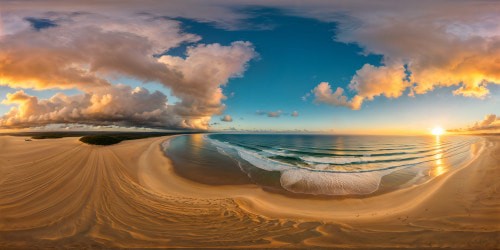 A flawless, ultra high-resolution masterpiece capturing a serene blonde figure on a stunning beach at golden hour, textures of sparkling sand, vibrant waves, and a pastel sky, evoking a perfect tranquil scene.