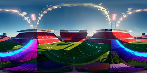 American football stadium in Delhi India