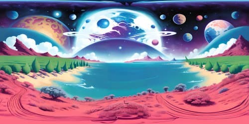 Superior artistry, VR360 masterpiece, Ultra-high-definition, Porcine-themed VR360 elements, minimalistic foreground with pig motifs, Expansive sky, pastel sunset hues, Ethereal clouds, Sparkling stars, Nocturnal grandeur