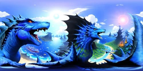 Godzilla on the ocean