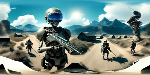 game call of duty, skeleton soldier in war