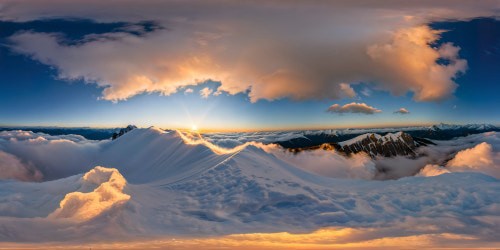 An immaculate, flawless winter wonderland painted in soft hues, pristine snow blanketing vast, untouched landscapes under a crystal-clear, powder blue sky, in stunning 8K resolution.