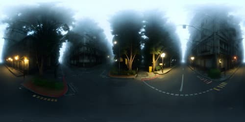 silent hill town foggy