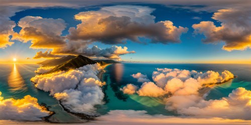 Capturing the essence of a flawless, high-resolution seascape at sunrise, with peaceful azure waters gently kissing golden shores, transfixing, capturing the perfect moment.