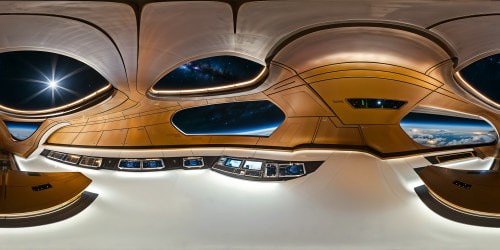 A breathtaking ultra high-resolution rendering of a futuristic Star Trek spaceship docked at a state-of-the-art interstellar spaceport, gleaming metal surfaces reflecting twinkling starlight, intricate paneling and flawless sleek design, perfect and truly a sci-fi masterpiece.