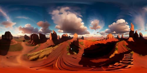 Masterpiece-worthy sky, high-res, VR360 view, color gradients of sunset, ethereal clouds, twinkling stars in twilight. Ultra-detailed, VR360 skyline panorama, Pixar-style softness, intense depth, vibrant hues, sharp contrast.